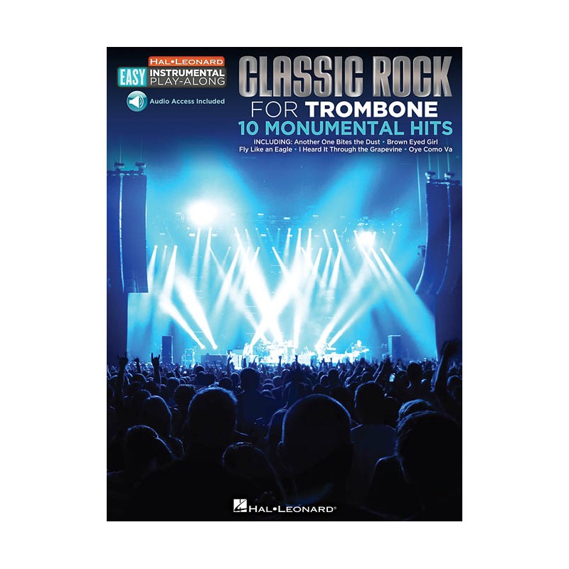 Classic Rock For Trombone (book/Audio Access)