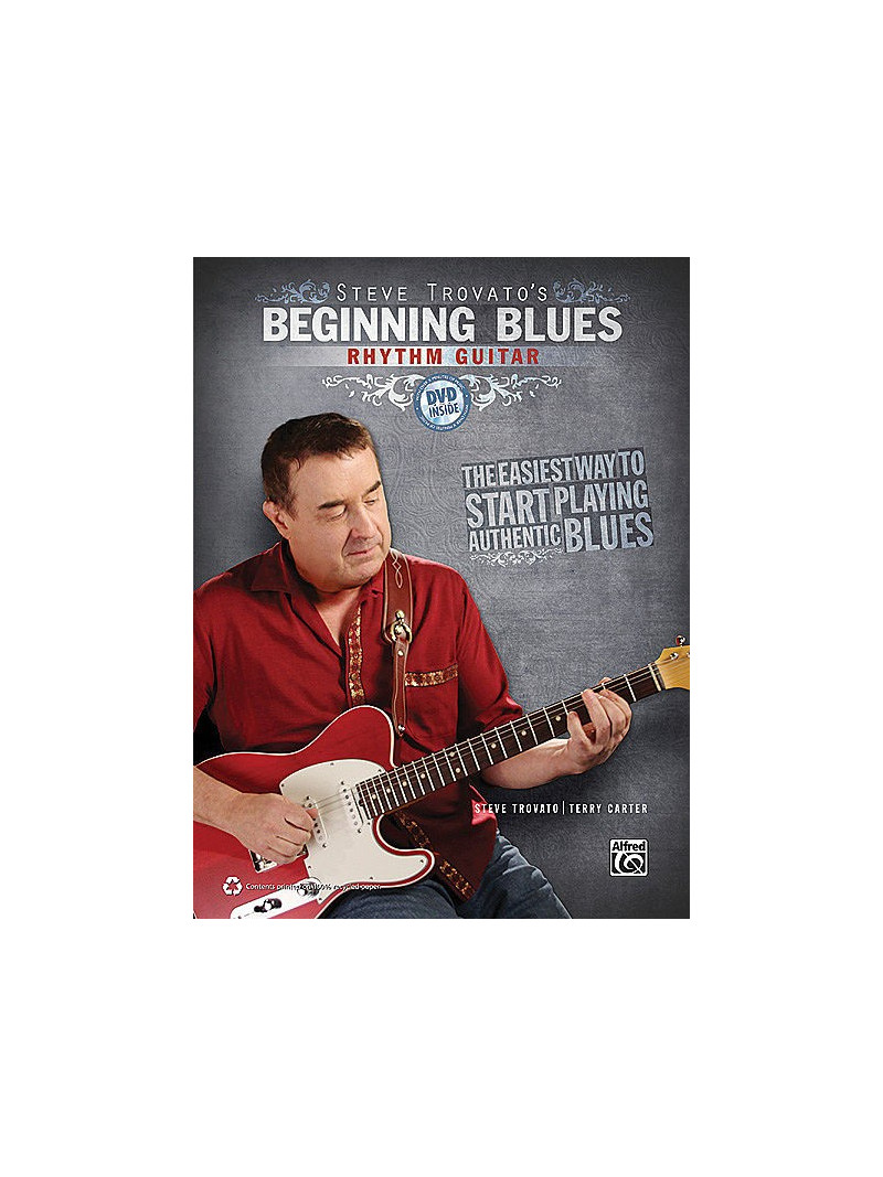 Steve Trovato's Beginning Blues Rhythm Guitar (book/DVD