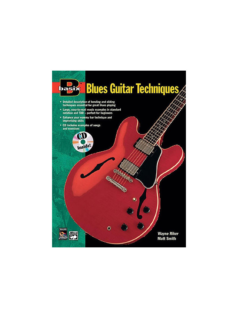 Basix Blues Guitar Techniques (book/CD)