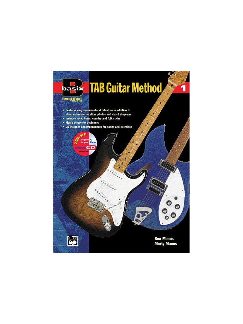 Basix: TAB Guitar Method, 1 (book/CD)