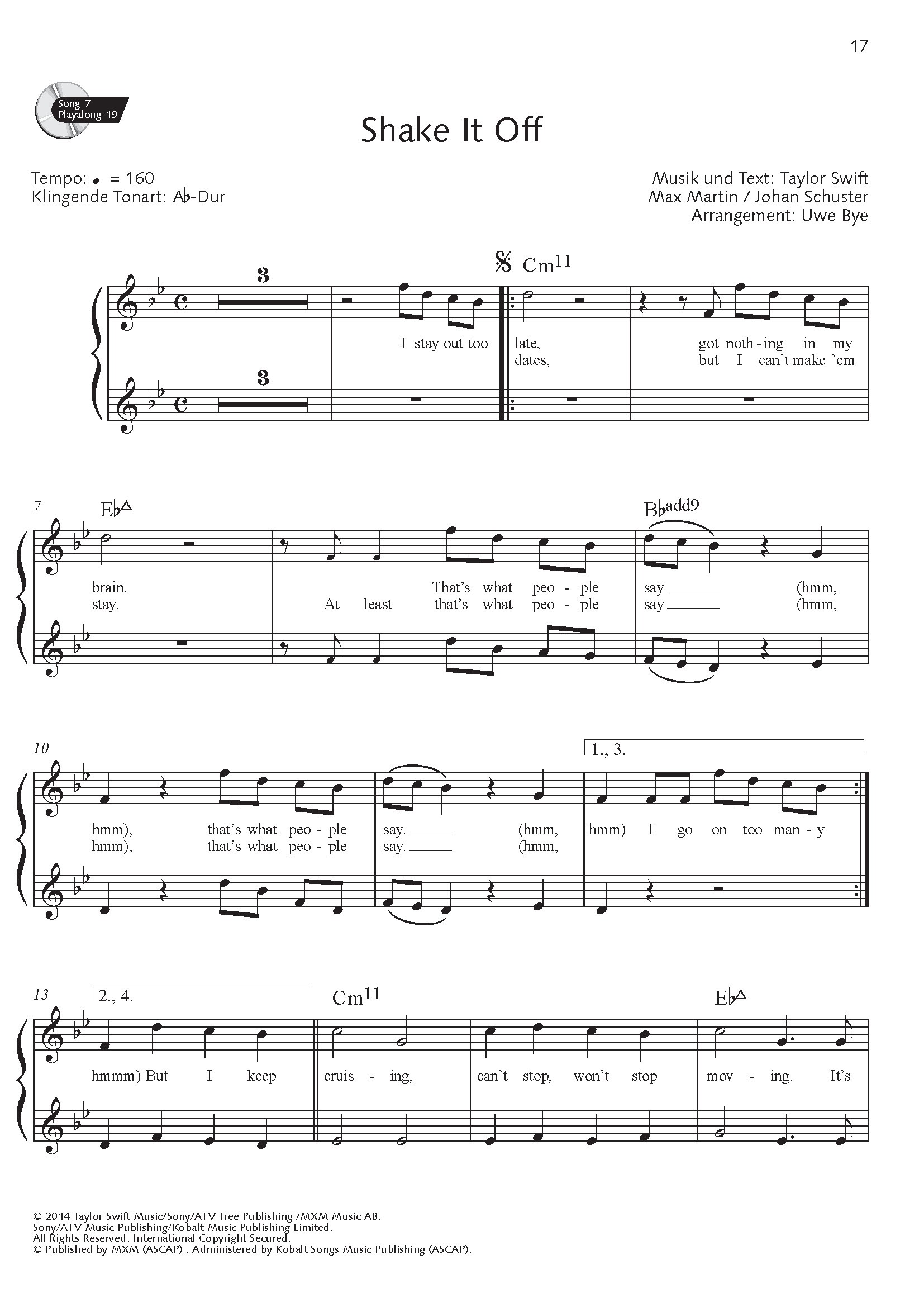 Pop For Trumpet 1 (book/CD)