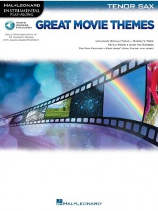 Great Movie Themes for Tenor Sax (book/Audio Access)