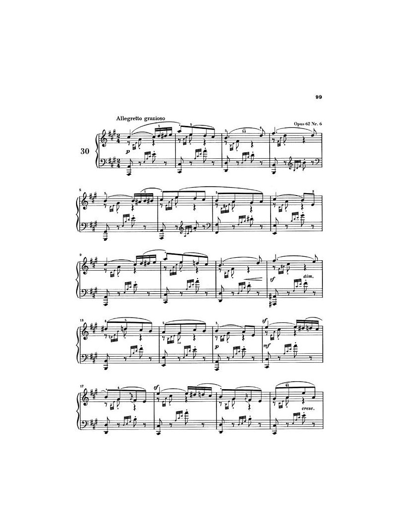 Felix Mendelssohn: Songs Without Words 