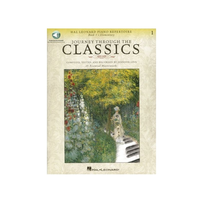 Journey Through the Classics: Book 1 Piano (book/Audio Access)