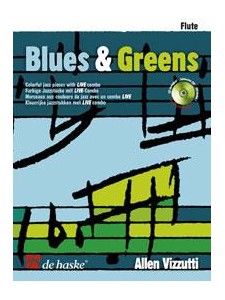 Allen Vizzutti: Blues & Greens Flute (libro/CD)