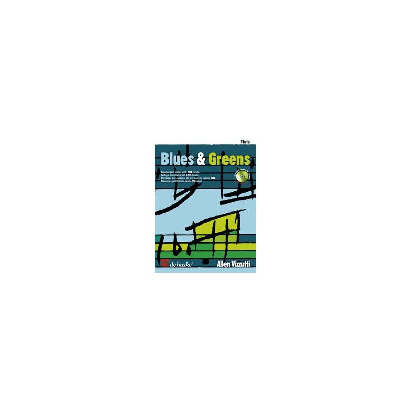 Allen Vizzutti: Blues & Greens Flute (Book/CD)