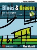 Allen Vizzutti: Blues & Greens - Tenor Saxophone (libro/CD)