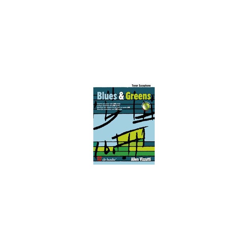 Allen Vizzutti: Blues & Greens Saxophone (Book/CD)