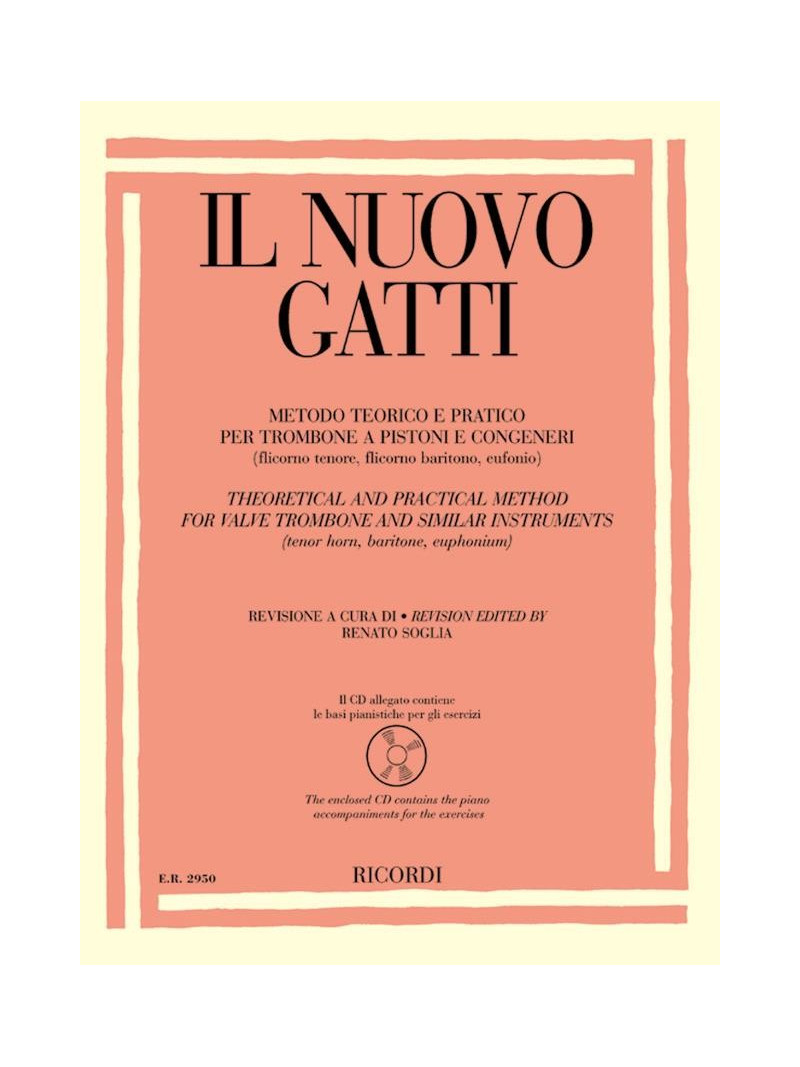 Il Nuovo Gatti: Metodo teorico pratico per trombone (libro/CD)