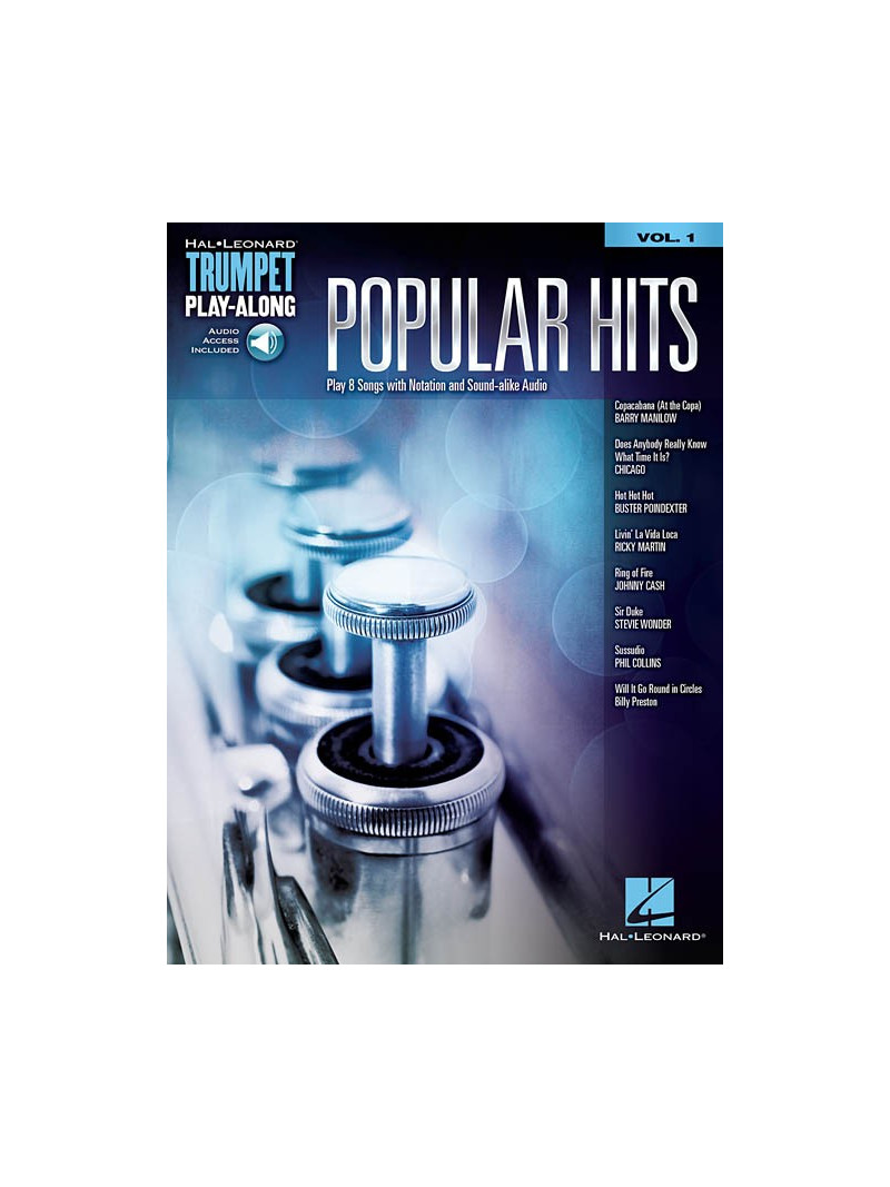 Trumpet Popular Hits: Play-Along Volume 1 (book/Audio Access)