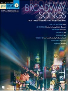 Broadway Songs - For Male Singers (book/CD)