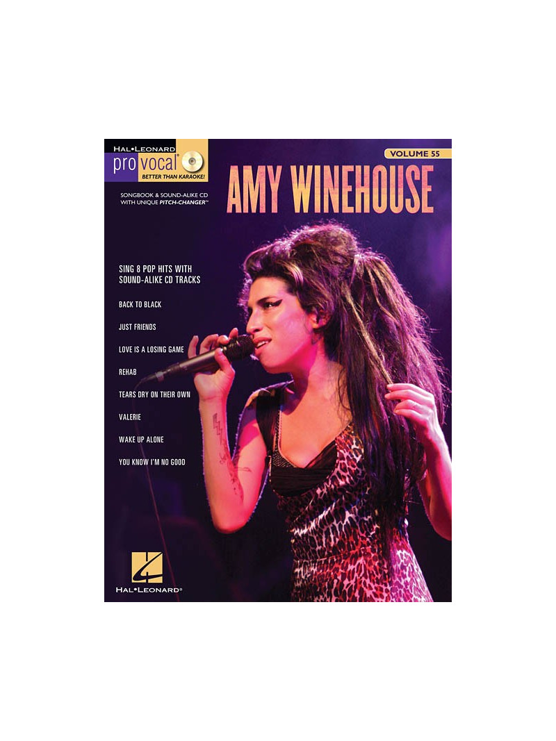Pro Vocal: Amy Winehouse Women's Edition Volume 55 (book/CD)