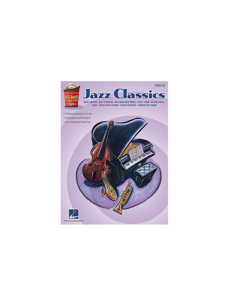 Big Band Play-Along: Jazz Classics for Sax (book/CD)