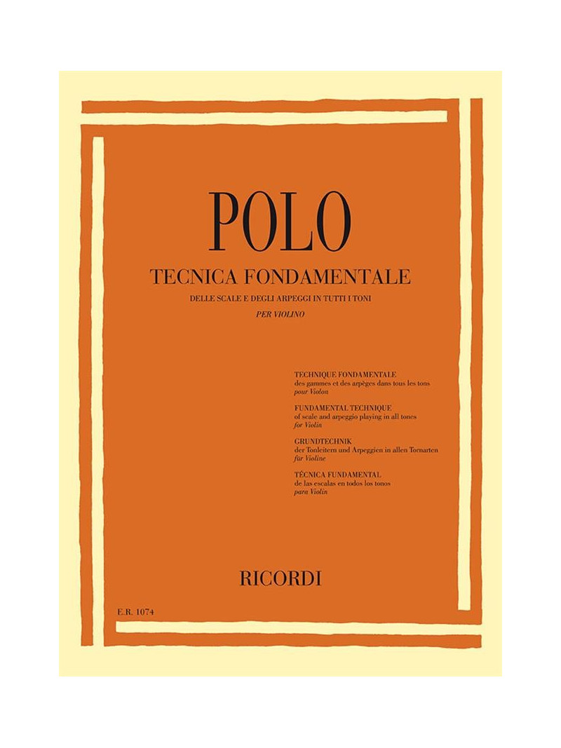 Tecnica fondamentale per violino 