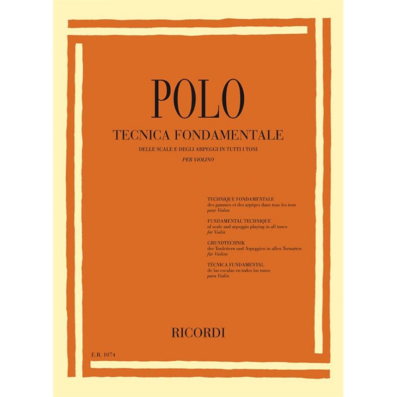 Tecnica fondamentale per violino 