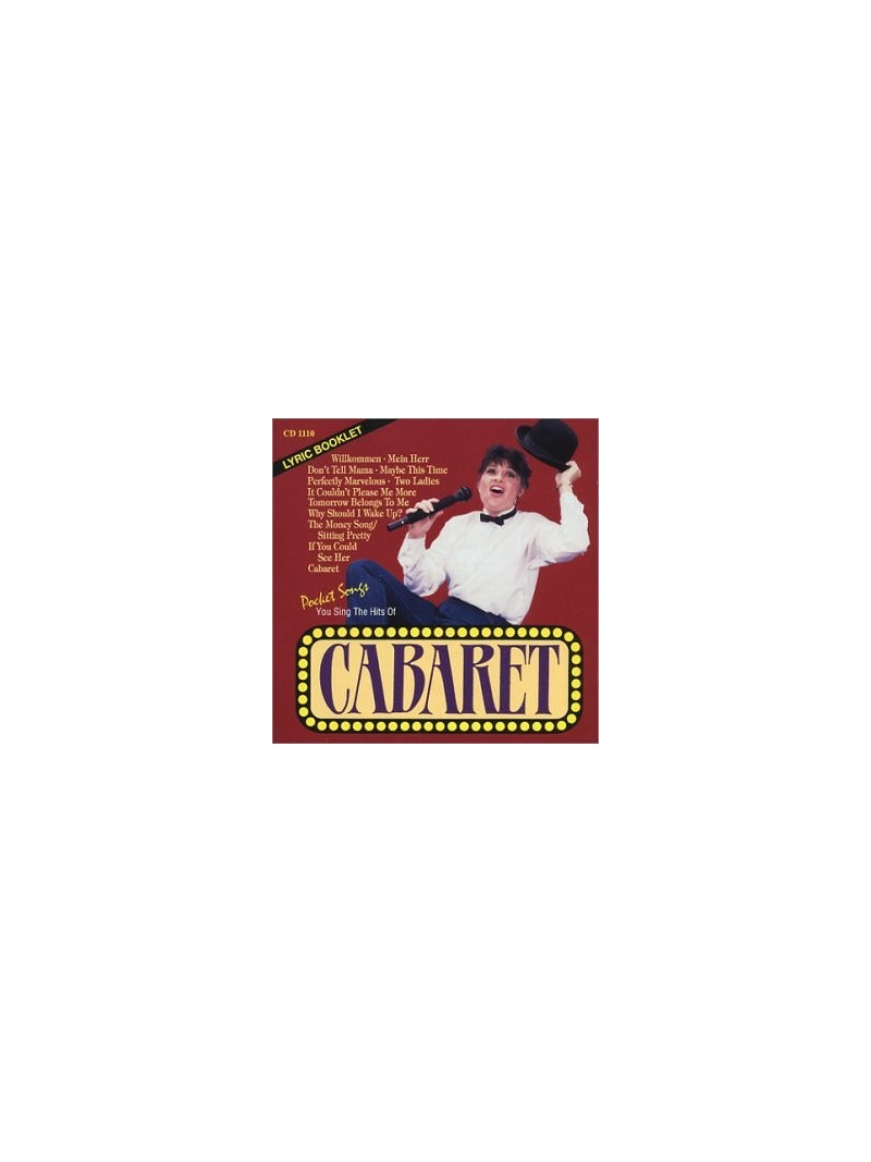 MMO 1110: Cabaret (book/2 CD sing-along)