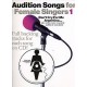 Audition Songs: Don't Cry For Me Argentina - Female Singers (book/CD)