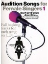 Audition Songs: Don't Cry For Me Argentina - Female Singers (book/CD)