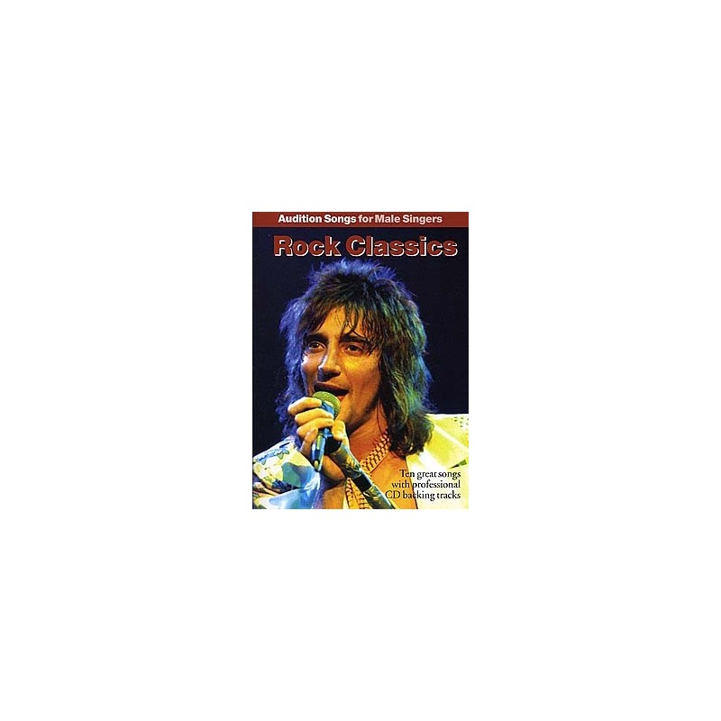 Audition Songs: Rock Classics - Male Singers (book/CD)