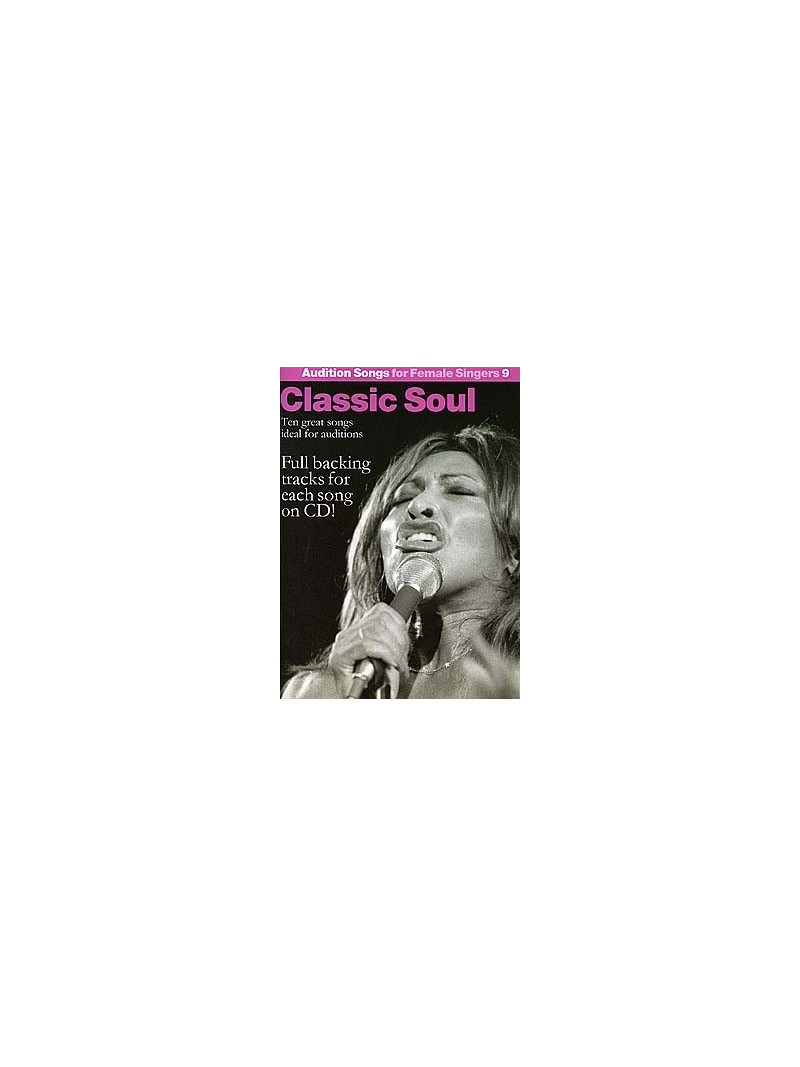 Audition Songs: Classic Soul - Female Singers  (book/CD)