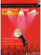 Essential Audition Songs: Love Songs - Male & Female Vocalists (book/CD sing-along)