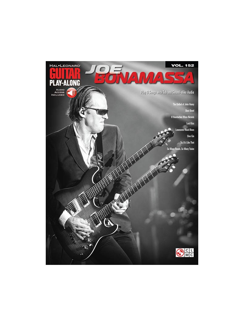 Joe Bonamassa: Guitar Play-along volume 152 (book/Audio Online)