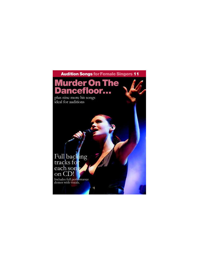 Audition Songs: Murder on the Dancefloor - Female Singers - (book/CD)
