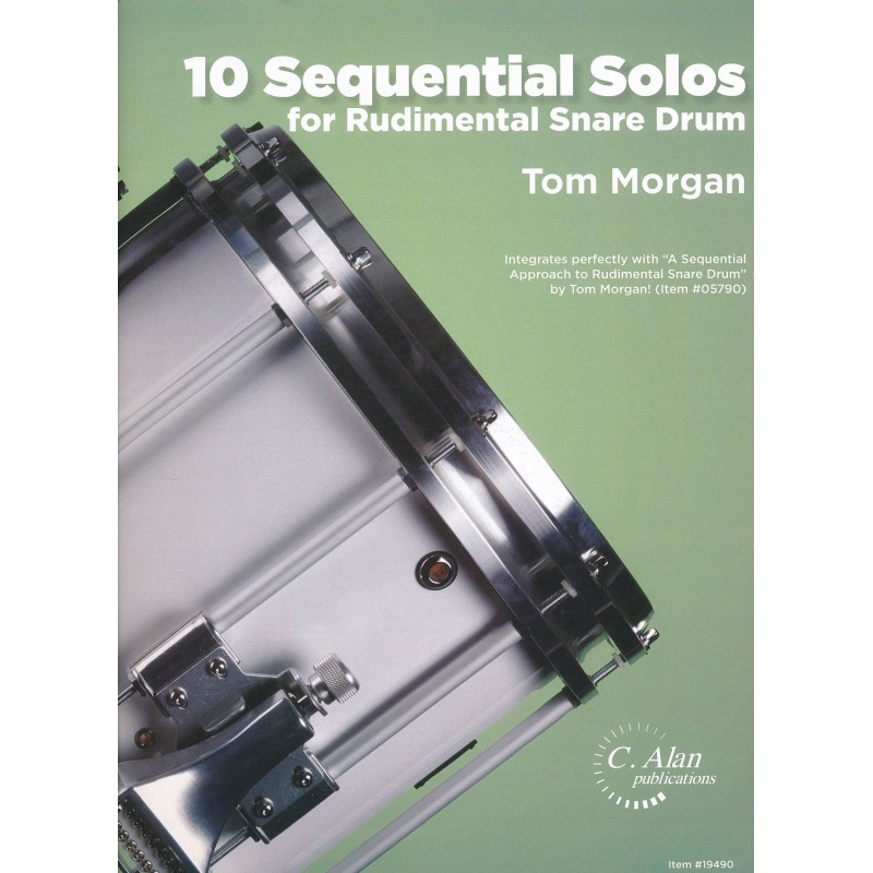 10 Sequential Solos for Rudimental Snare Drum