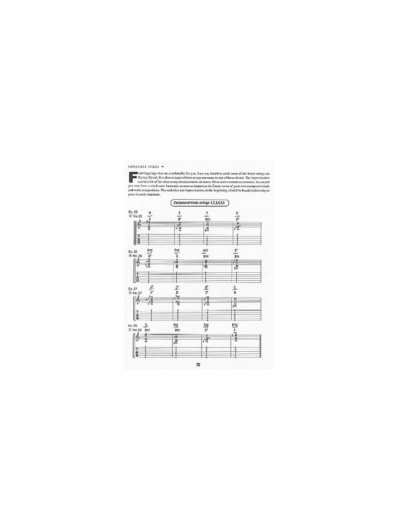 Private Lessons Series: Modern Chords: Advanced Harmony for Guitar (book/CD)
