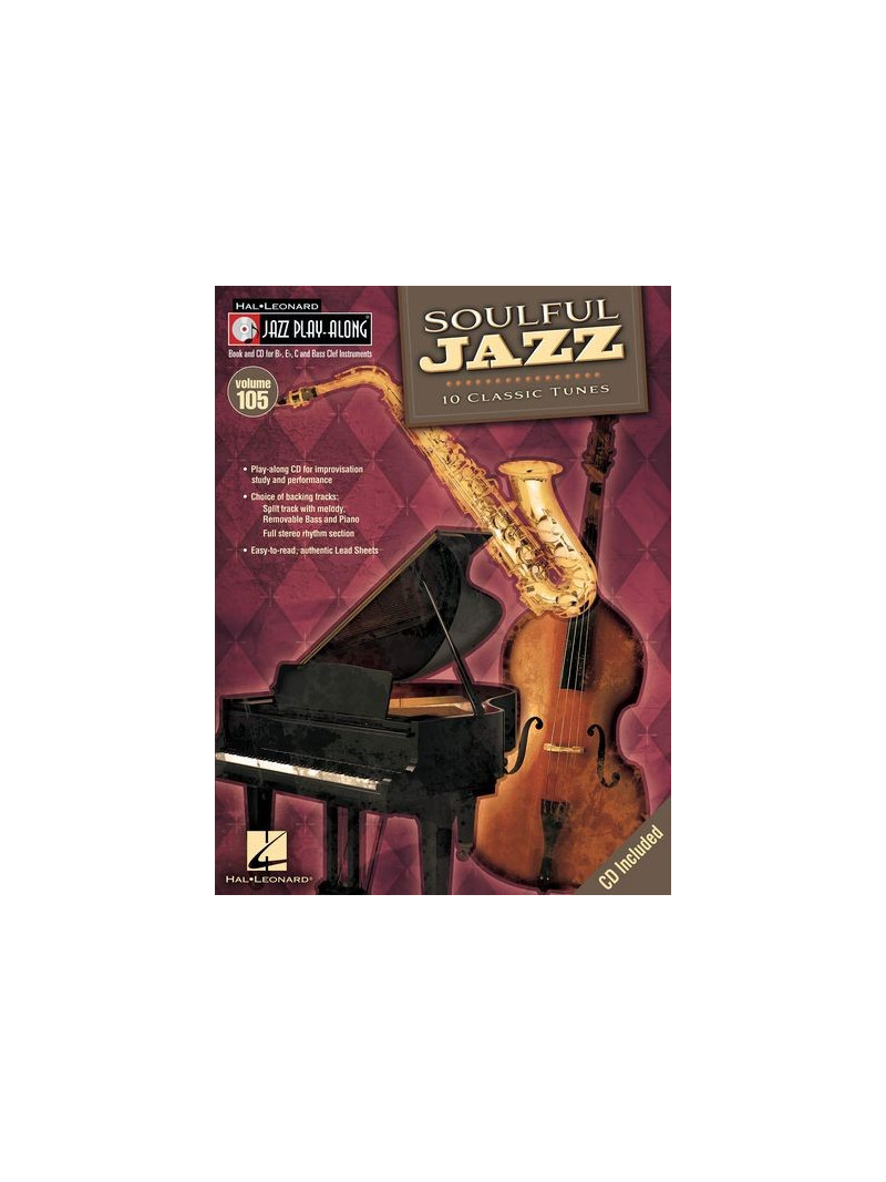 Jazz Play-Along Volume 105: Soulful Jazz (book/CD)