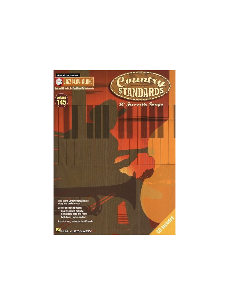 Jazz Play-Along Volume 145: Country Standards (Book/CD)