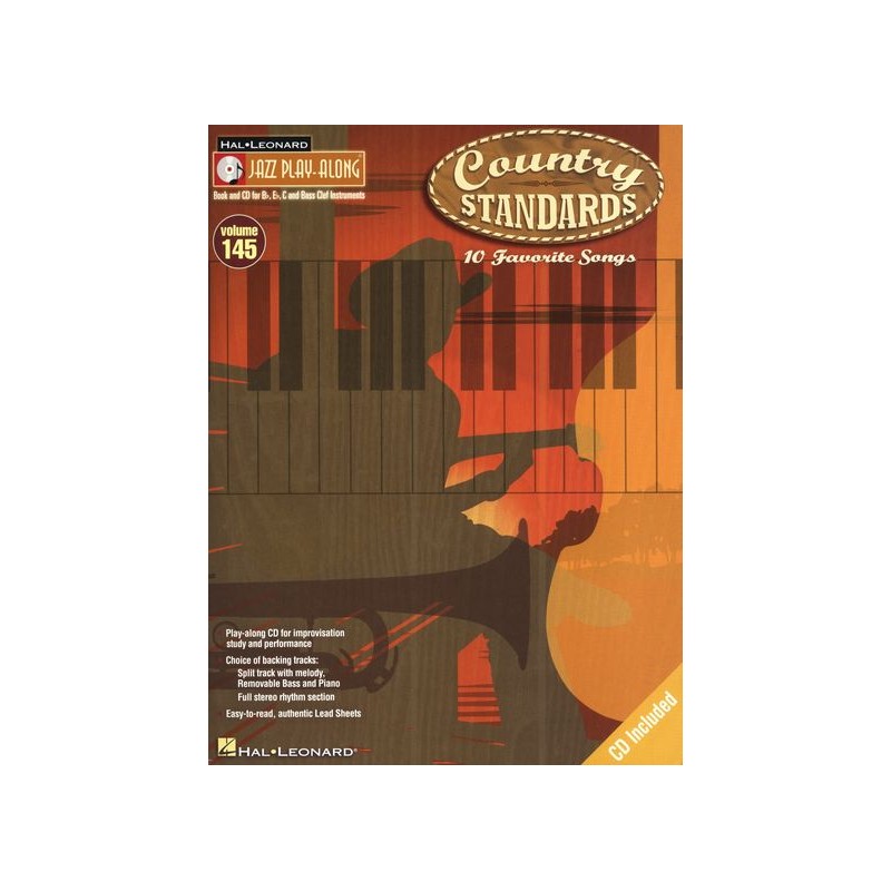 Jazz Play-Along Volume 145: Country Standards (Book/CD)