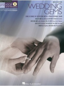 Pro Vocal Wedding Gems - Male Singers (book/CD)