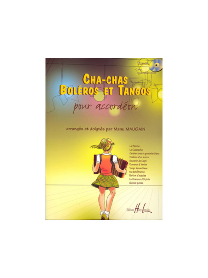 Cha-Chas, Boleros et Tangos (book/CD)
