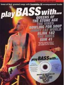 Play Bass With... Queens Of The Stone Age, The Vines (book/CD)