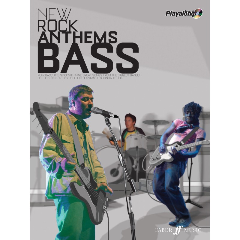 Authentic Playalong: New Rock Anthems (book/CD)