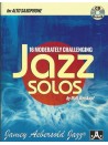 16 Moderately Challenging Jazz Solos - Alto Sax (book/CD)