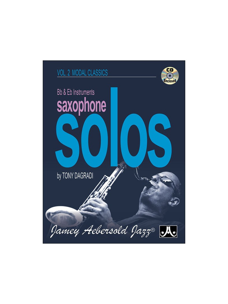Saxophone Solos Vol. 2: Over Modal Classics (book/CD)