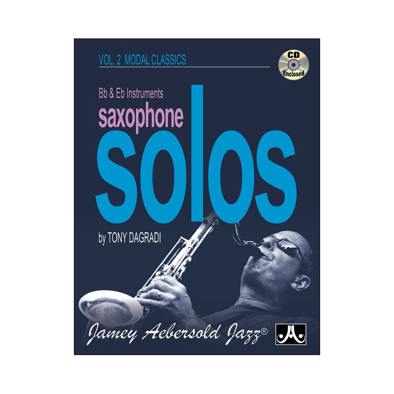 Saxophone Solos Vol. 2: Over Modal Classics (book/CD)