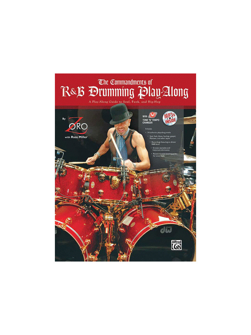 The Commandments Of R&B Drumming Play-Along (book/CD MP3)
