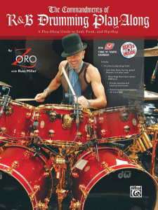 The Commandments Of R&B Drumming Play-Along (book/CD MP3)