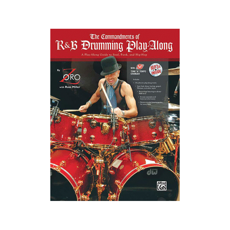 The Commandments Of R&B Drumming Play-Along (book/CD MP3)
