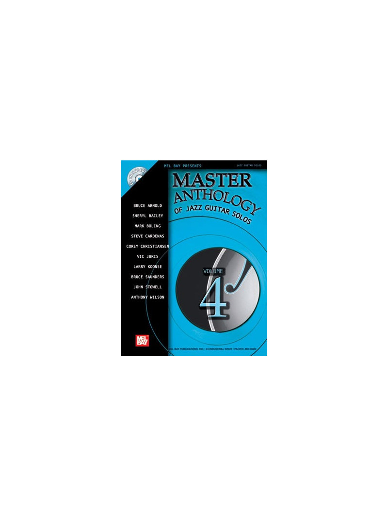 Master Anthology of Jazz Guitar Solos Volume 4 (book/CD)