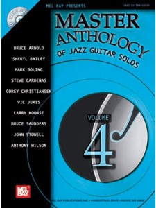 Master Anthology of Jazz Guitar Solos Volume 4 (book/CD)