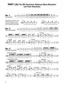 The 26 Traditional American Drumming Rudiments