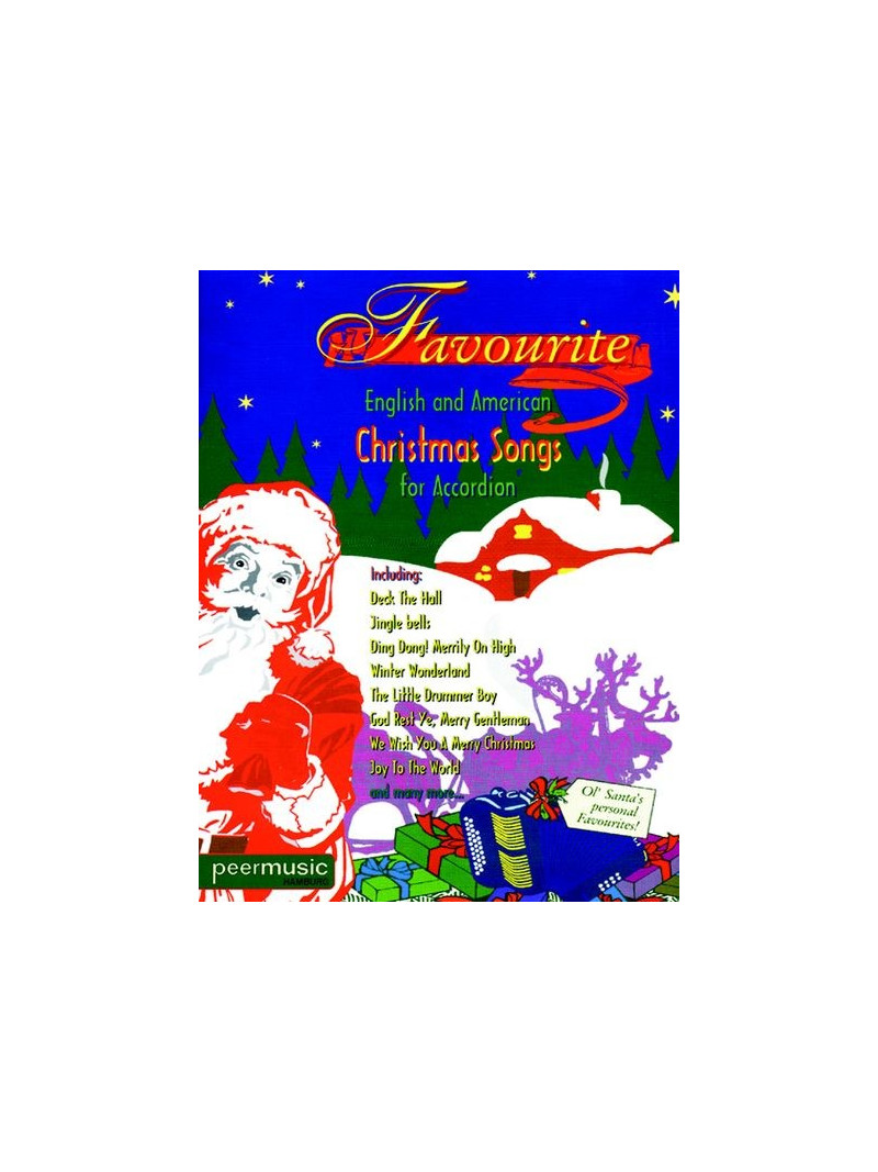Favourite English And American Christmas Songs For Accordion