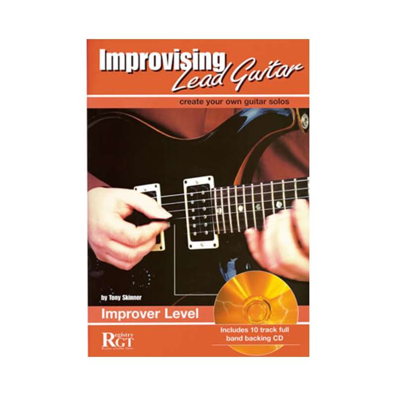 RGT - Improvising Lead Guitar, Improver Level (boo/CD)