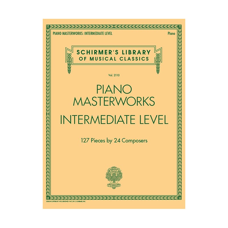 Piano Masterworks – Intermediate Level
