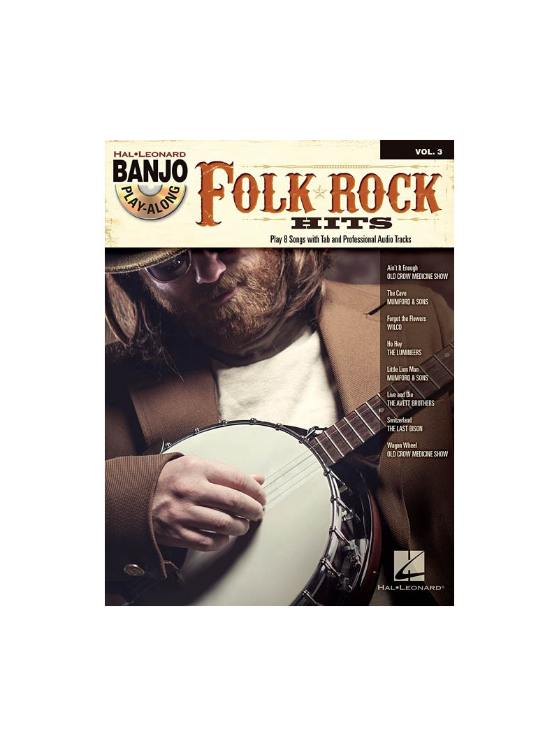 Folk Rock: Banjo Play-Along Volume 3 (book/CD)