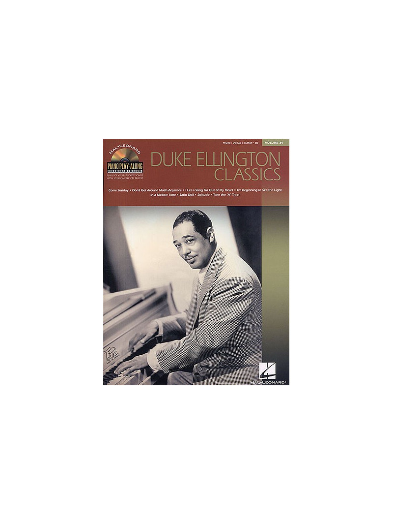 Piano Play-Along: Duke Ellington Classics Vol.39  (book/CD)